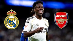 Vinicius, vụ bom tấn mang tính biểu tượng của Arsenal!